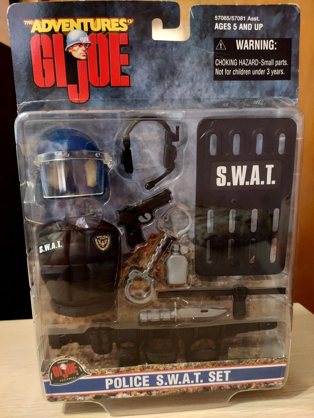 NEW Vintage 1999 Rare The Adventures of GI Joe Police S.W.A.T. Set by Hasbro